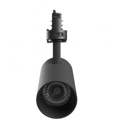ANDROMEDA PRIME NA SZYNOPRZEWÓD 3F CCT 16W 230V 25st IP20 śr. 63x134x184mm CZARNY SPECTRUM (SLI033035CCT_PW)